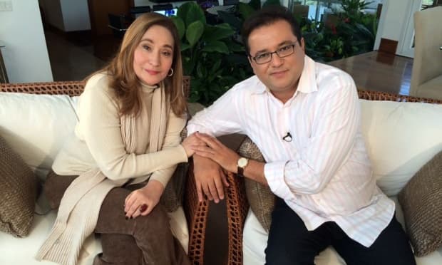 Geraldo Luís afirma que recusou ir para o SBT; veja vídeo do apresentador e de Sônia se reconciliando