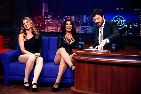 "The Noite" recebe Scheila Carvalho e Sheila Mello nesta quarta (16)