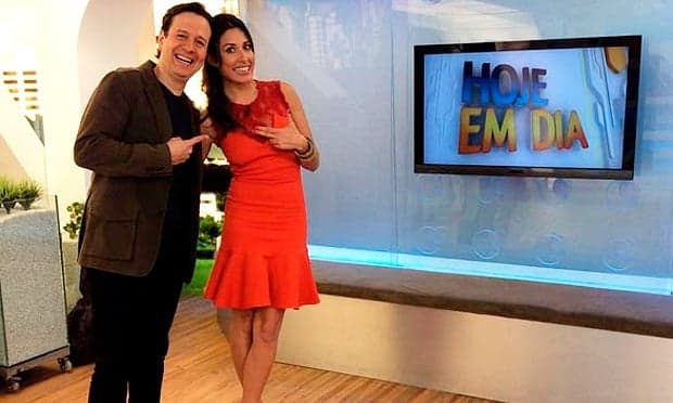 Gisele Itié substitui Chris Flores e causa mal estar no "Hoje em Dia"
