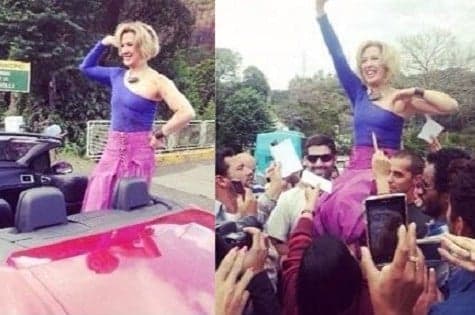 Confira a foto de Claudia Raia como vidente em "Alto Astral"