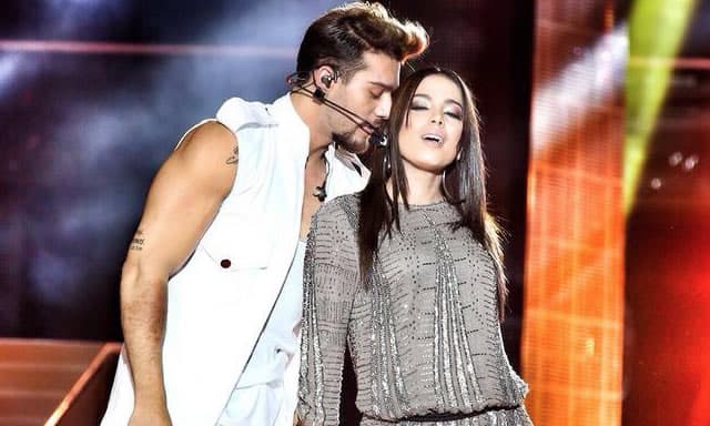 Anitta e Lucas Lucco têm contrato de exclusividade com a Globo