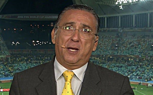 Torcedor aposta em derrota do Brasil e irrita Galvão Bueno