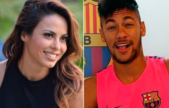 Neymar estaria tendo affair com a cantora Alinne Rosa