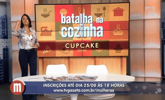 Programa "Mulheres" da TV Gazeta lança batalha dos cupcakes; saiba mais!