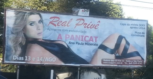 Após ser demitida do ‘‘Pânico’’, Ana Paula Minerato é anunciada em show sensual