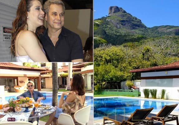 Claudia Raia coloca à venda mansão que construiu com Edson Celulari