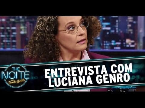 Luciana Genro manda Danilo Gentili estudar no "The Noite"