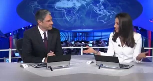 Patrícia Poeta apresenta pela última vez o ‘‘Jornal Nacional’’