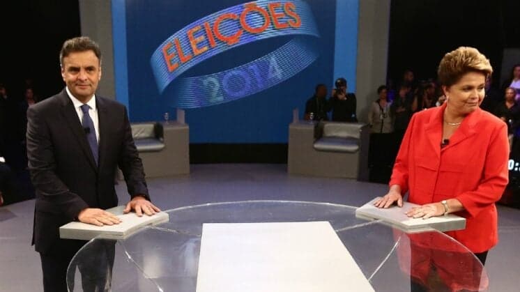 Dilma Rousseff vence Aécio Neves e se reelege Presidente; saiba como foi a cobertura nas principais emissoras de TV 