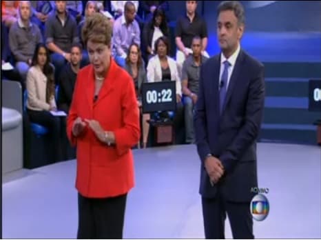 Real Time - SP / "Debate na Globo" segue bombando em audiência; Record na vice