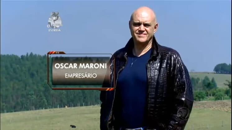 "Domingo Show" recebe Oscar Maroni, primeiro eliminado de "A Fazenda 7"
