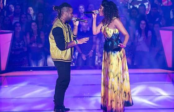 Candidatos do "The Voice Brasil" assumem que estão namorando