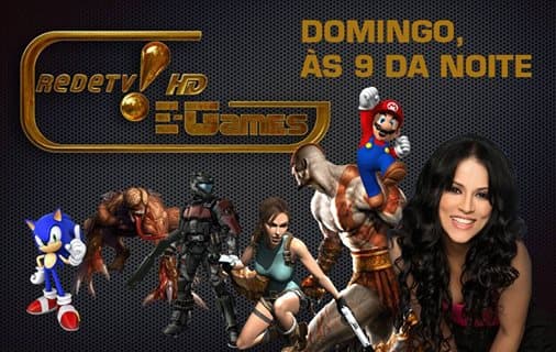 RedeTV! prepara programa sobre games