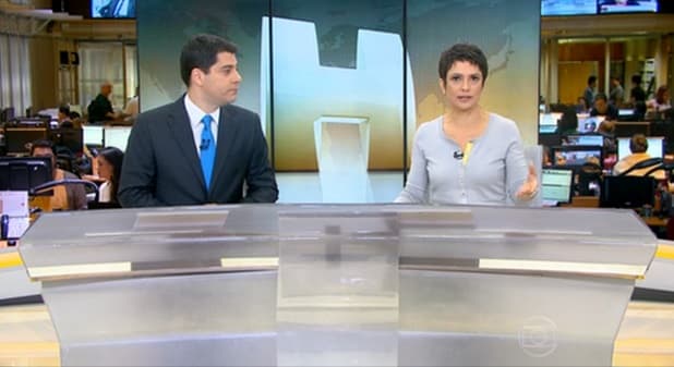 Volta de Sandra Annenberg ao "Jornal Hoje" não eleva audiência