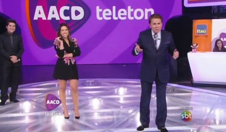 Real Time - SP / "Teleton" com mais que o dobro da Globo