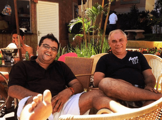Geraldo Luis presta homenagem a Marcelo Rezende e emociona internautas
