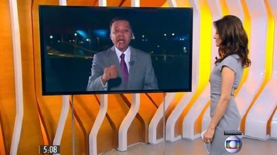 Jornalistas da Globo puxam tapete de colegas do "Hora 1"
