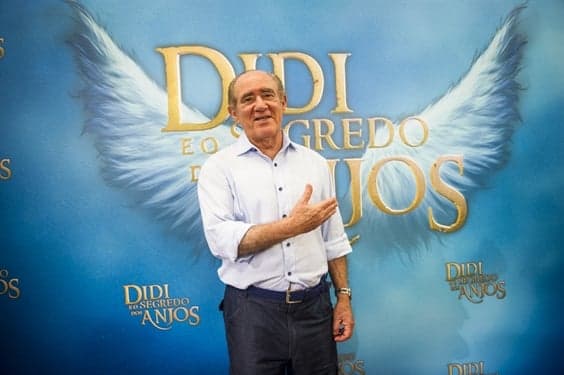 Novo filme de Renato Aragão, "Didi e o Segredo dos Anjos" é apresentado à imprensa