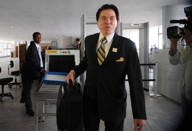 Silvio Santos vai para os Estados Unidos esta semana