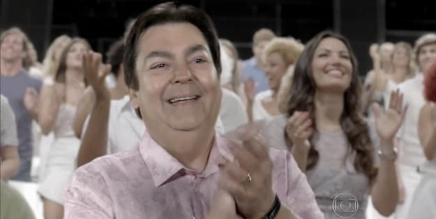 Entenda por que ninguém abraça Faustão e Jô Soares em vinheta de fim de ano da Globo