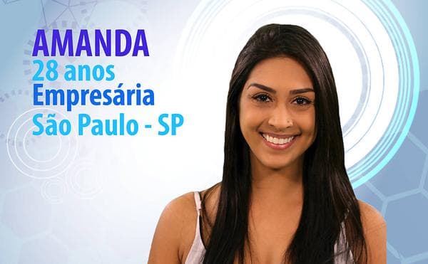"BBB15": Amanda Djehdian é amiga da ex-sister Clara Aguilar