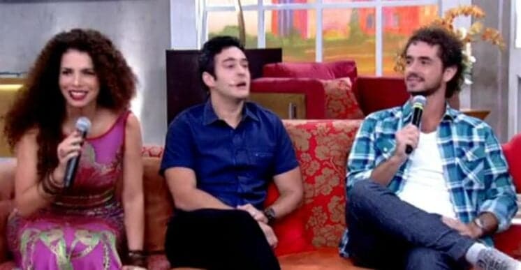 Em sua estreia no "Encontro", Felipe Andreoli comete gafe