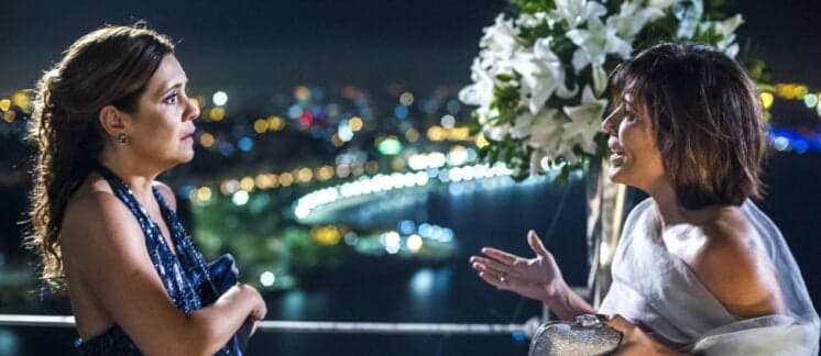 Confira foto de gravação das vilãs de "Babilônia"
