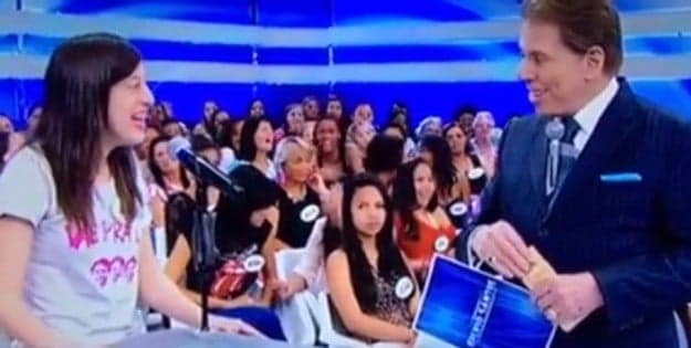 Participante viraliza na internet com risada no Silvio Santos e sonha em trabalhar na TV; confira!
