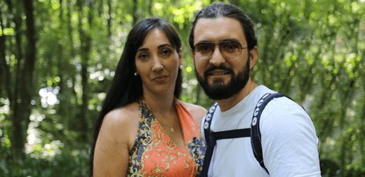 Esposa quer que Marco seja eliminado do "BBB15", temendo perseguição