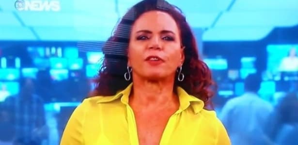 Apresentadora da Globo News comete gafe em noite de Carnaval
