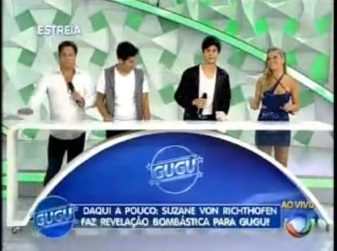 Real Time - SP / Gugu mantendo ótima audiência; Band com péssima