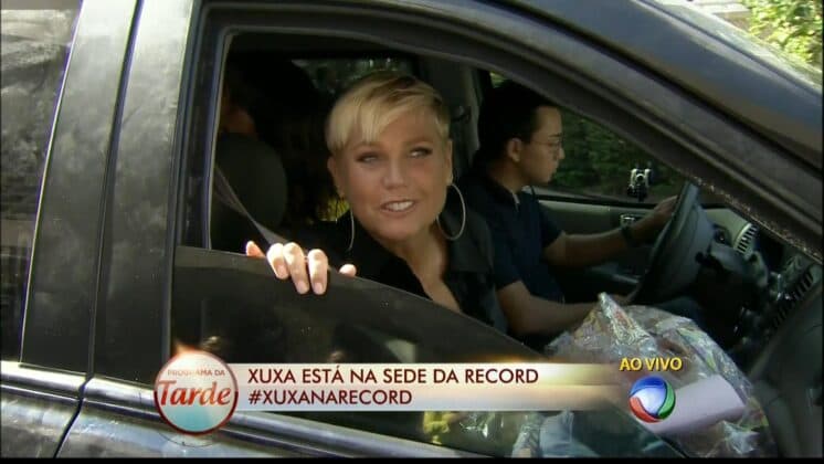 Real Time - SP / Record em terceiro lugar com a chegada da Xuxa à emissora