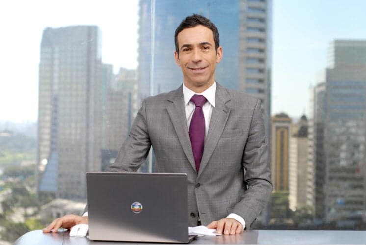 César Tralli substitui Tramontina e comanda dois telejornais na Globo