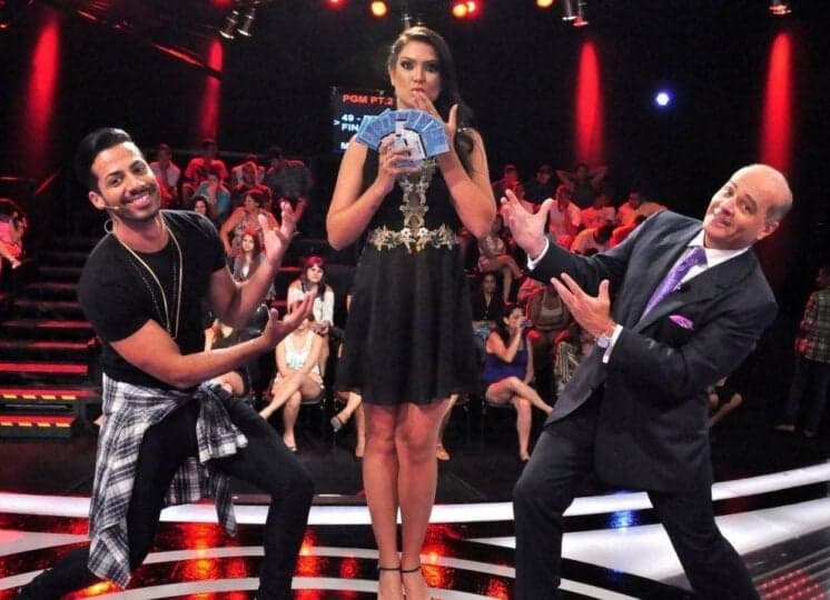 Débora Lyra e Dienes Benedeck participam do "Mega Senha" deste sábado (28)