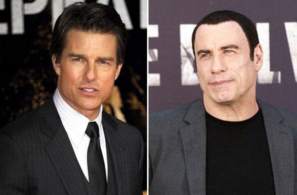 Site desmente rumores sobre relacionamento amoroso entre Tom Cruise e John Travolta