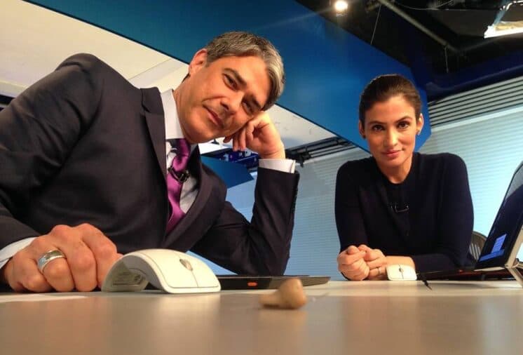Novo cenário do "Jornal Nacional" estreia nesta segunda-feira (27)