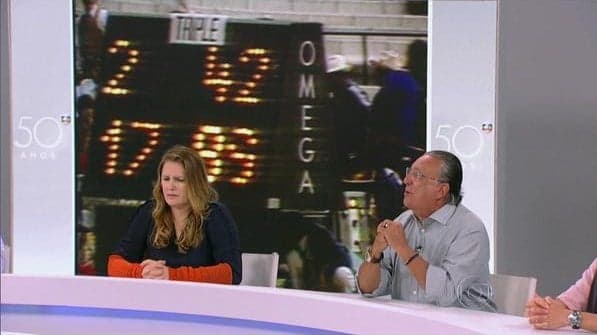 Caretas de jornalista da Globo chamam atenção no "Jornal Nacional"