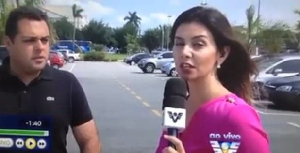 Repórter que foi assaltada fala sobre susto