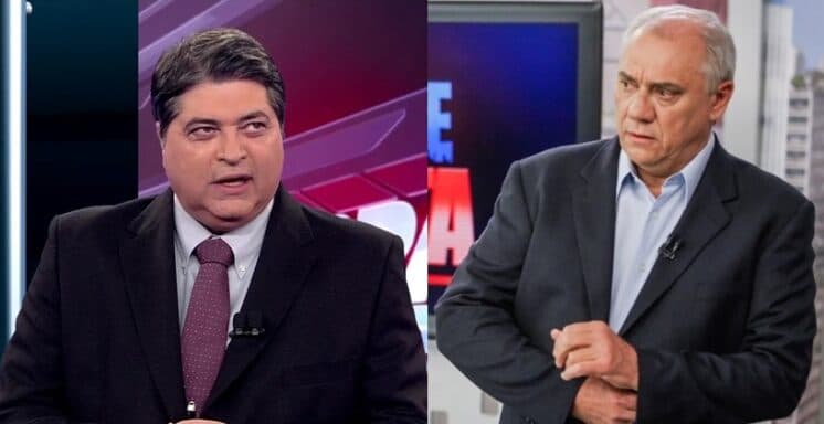 Filho de Datena admite preferir ver Rezende; apresentador da Record faz piada ao vivo