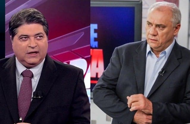 Concorrentes, Datena e Marcelo Rezende jantam juntos em São Paulo
