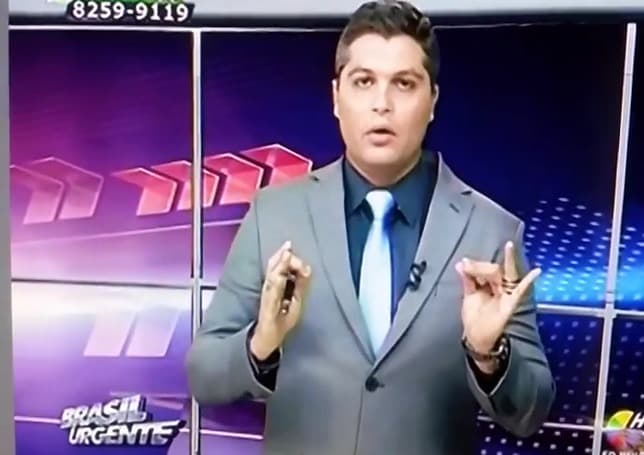 Vídeo da Hora - Filho de Datena detona Luiz Bacci e dispara: "Quer sair por aí dando uma de machão!"