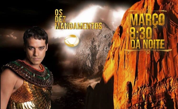 "Os Dez Mandamentos" eleva a audiência da Record em todo o país; Confira os índices!