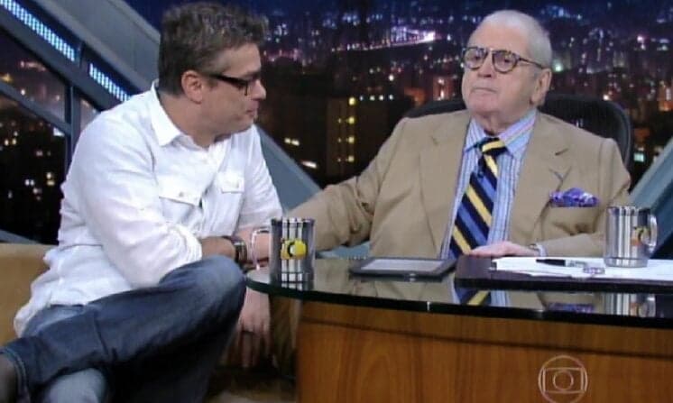 Jô Soares fala mais que o convidado durante seu programa e é criticado por internautas