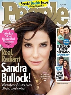 Aos 50 anos, Sandra Bullock é eleita a mulher mais bonita do mundo; confira!