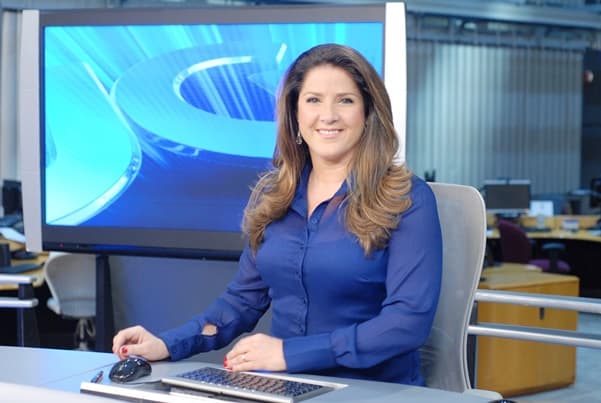 Apresentadora do "Jornal da Globo" aparece na reprise de "Subúrbia"