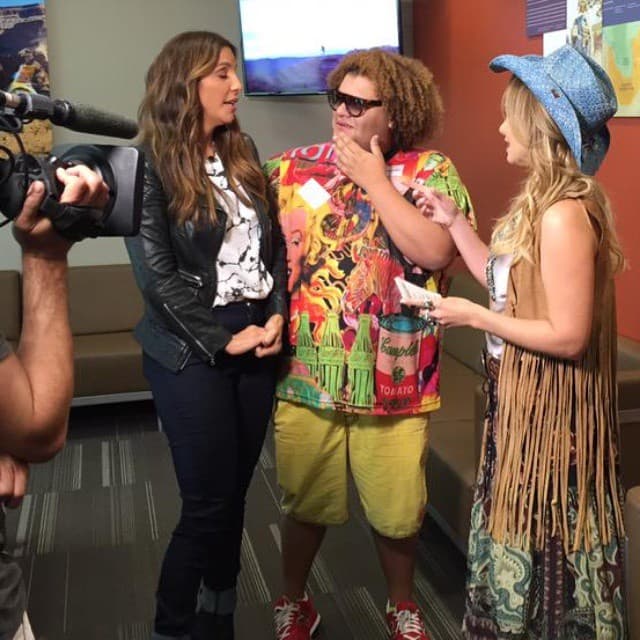 Eliana e Gominho gravam exclusiva com Ivete em Las Vegas