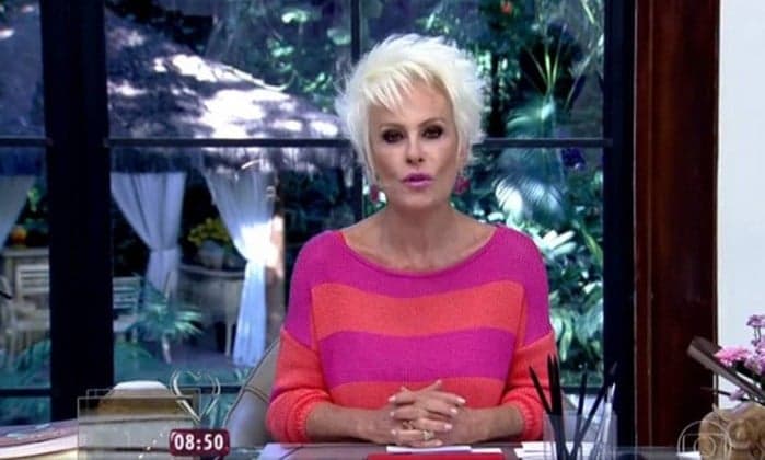 Ana Maria Braga se emociona ao falar de acidente envolvendo Angélica e Huck