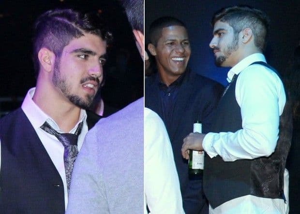 Climão! Caio Castro aparece em festa após ter recusado convite em evento