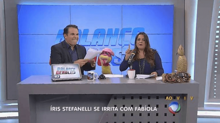 Fabíola Reipert fala sobre ameaças de Íris Stefanelli e se defende na TV