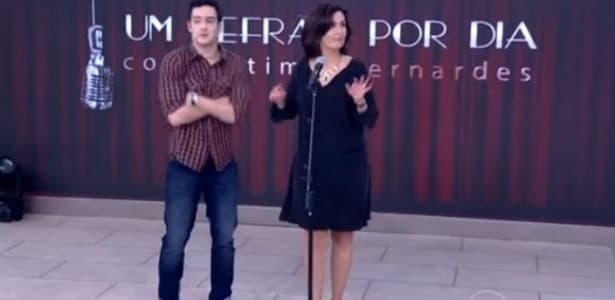 No "Encontro", Fátima Bernardes canta e dança "Pau que nasce torto", do É o Tchan